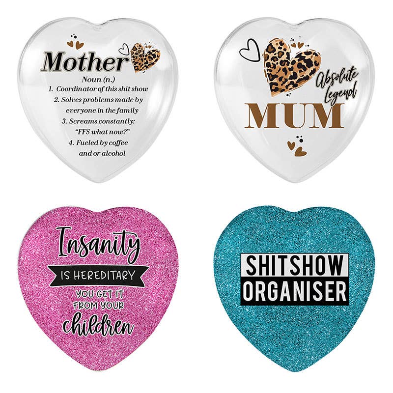 Funny Heart Shaped Magnets
